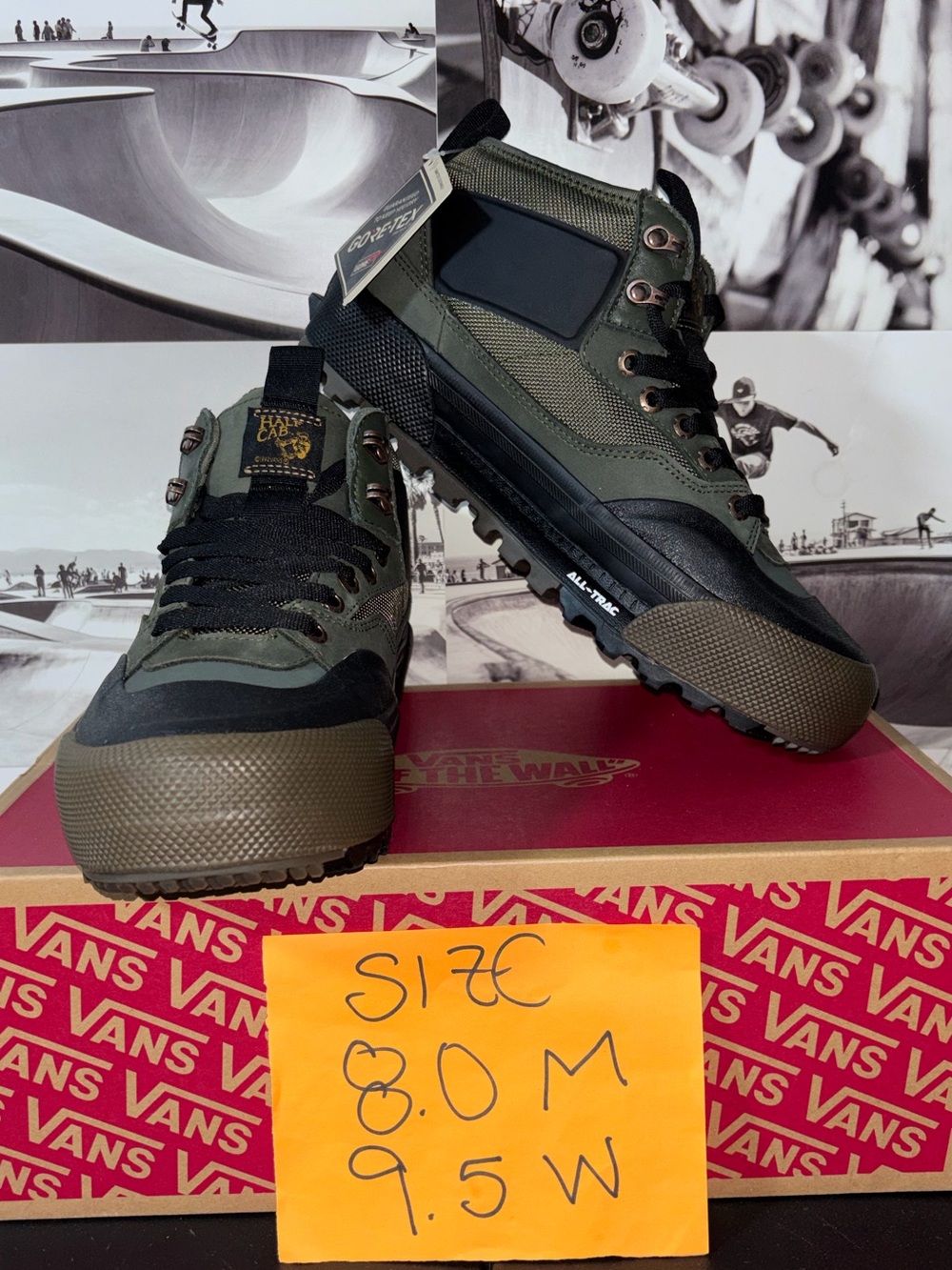 Vans Half Cab Gore-Tex MTE-3 sz 8.0 Men’s 9.5 Woman